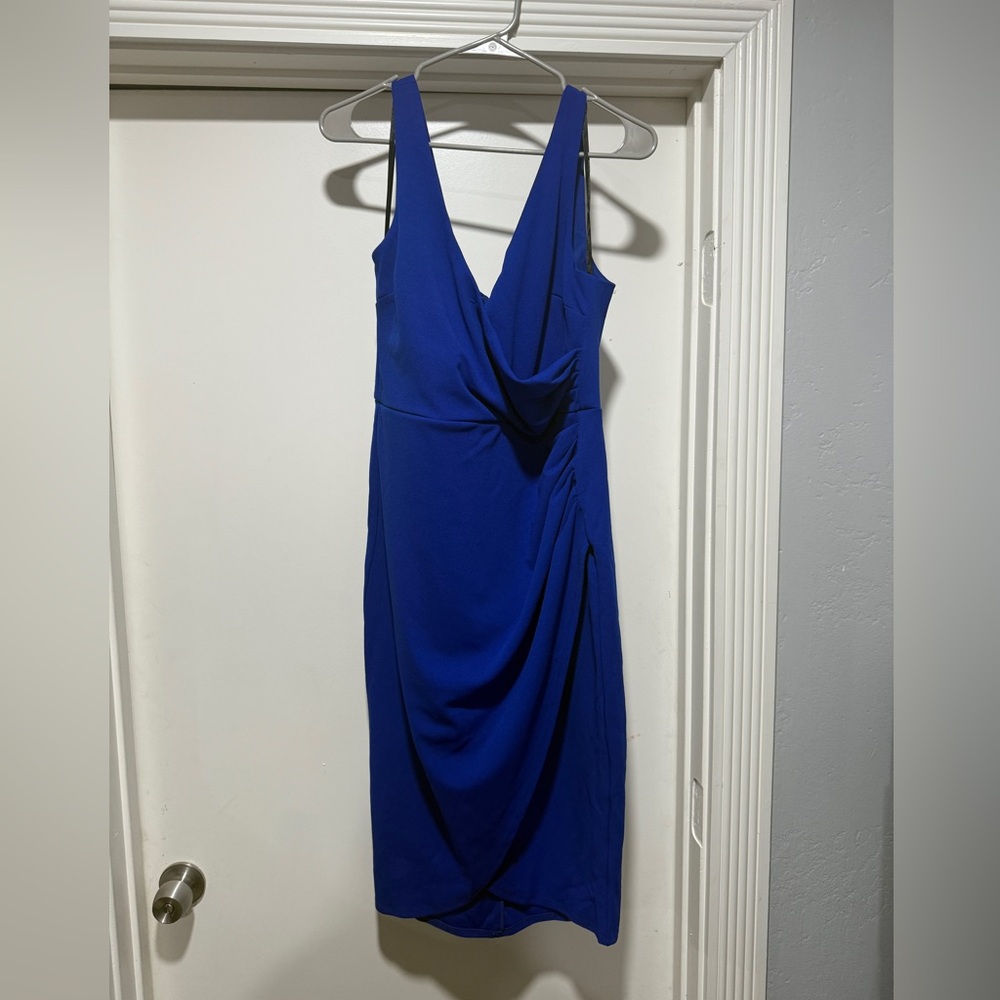Premier Royal Blue Backless Dress